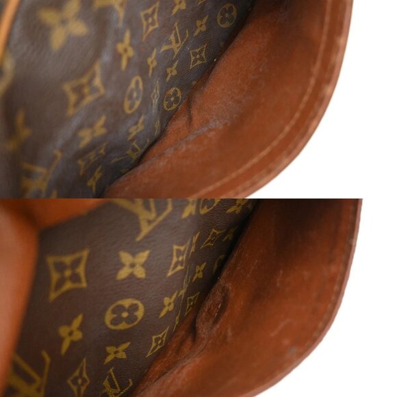 LOUIS VUITTON Jeune Fille MM Shoulder Bag Monogram Leather Brown M51226 37EF535 - Picture 15 of 16